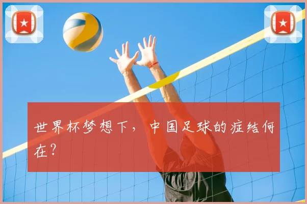 世界杯梦想下,中国足球的症结何在?